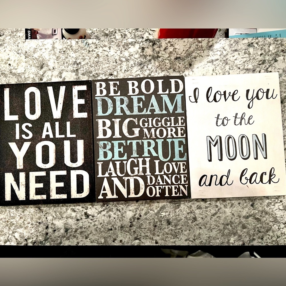 Inspirational Wall decor